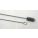 BOILER BRUSH, 1½ IN DIAMETER, SINGLE SPIRAL, SINGLE STEM, TWISTED END, 2¾ IN BRUSH L