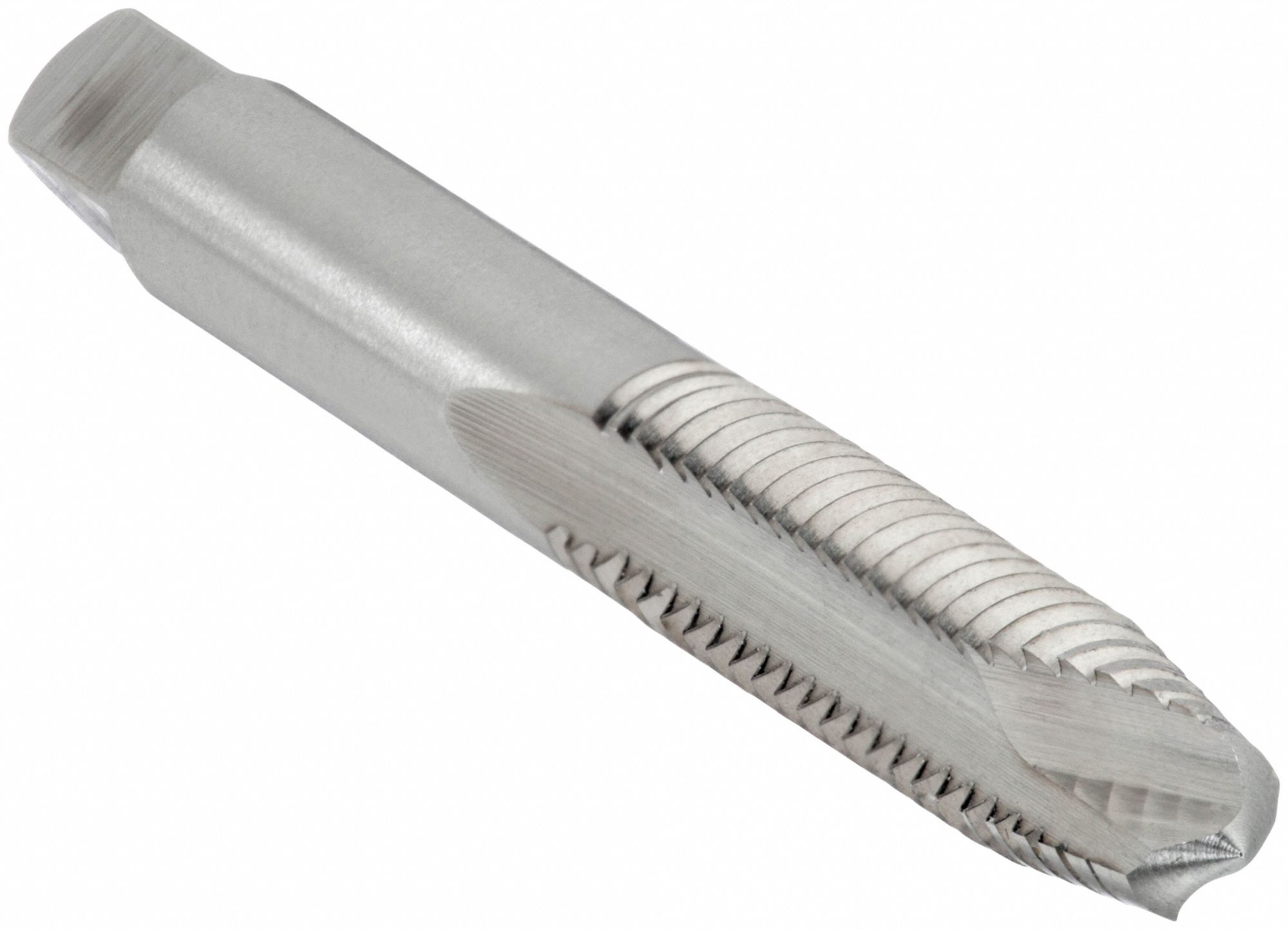 TARAUD À ENTRÉE HÉLICOÏDALE, FILETAGE 1/2 PO-13, FILETAGE 1 21/32 PO LONG, 3 3/8 PO LONG, FICHE