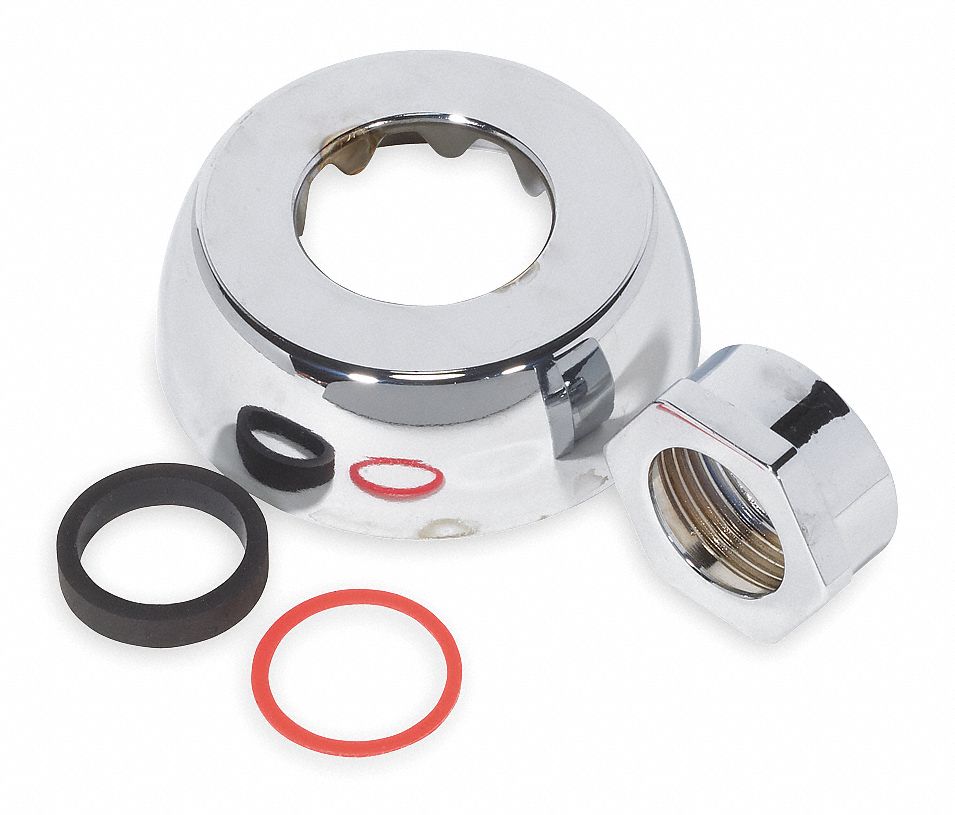 SPUD COUPLING ASSEMBLY: FITS SLOAN BRAND, FOR ROYAL, ¾ IN SIZE, BRASS