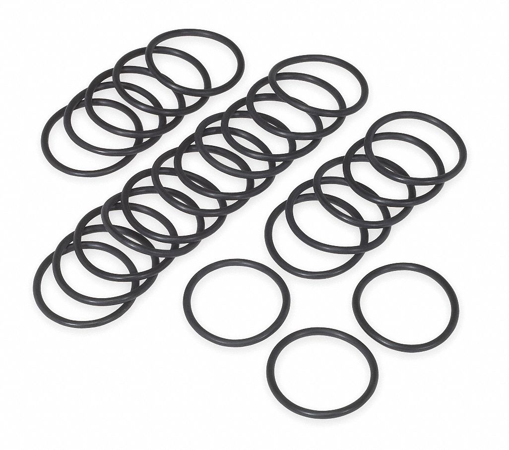 O-Ring: Rubber, 24 PK