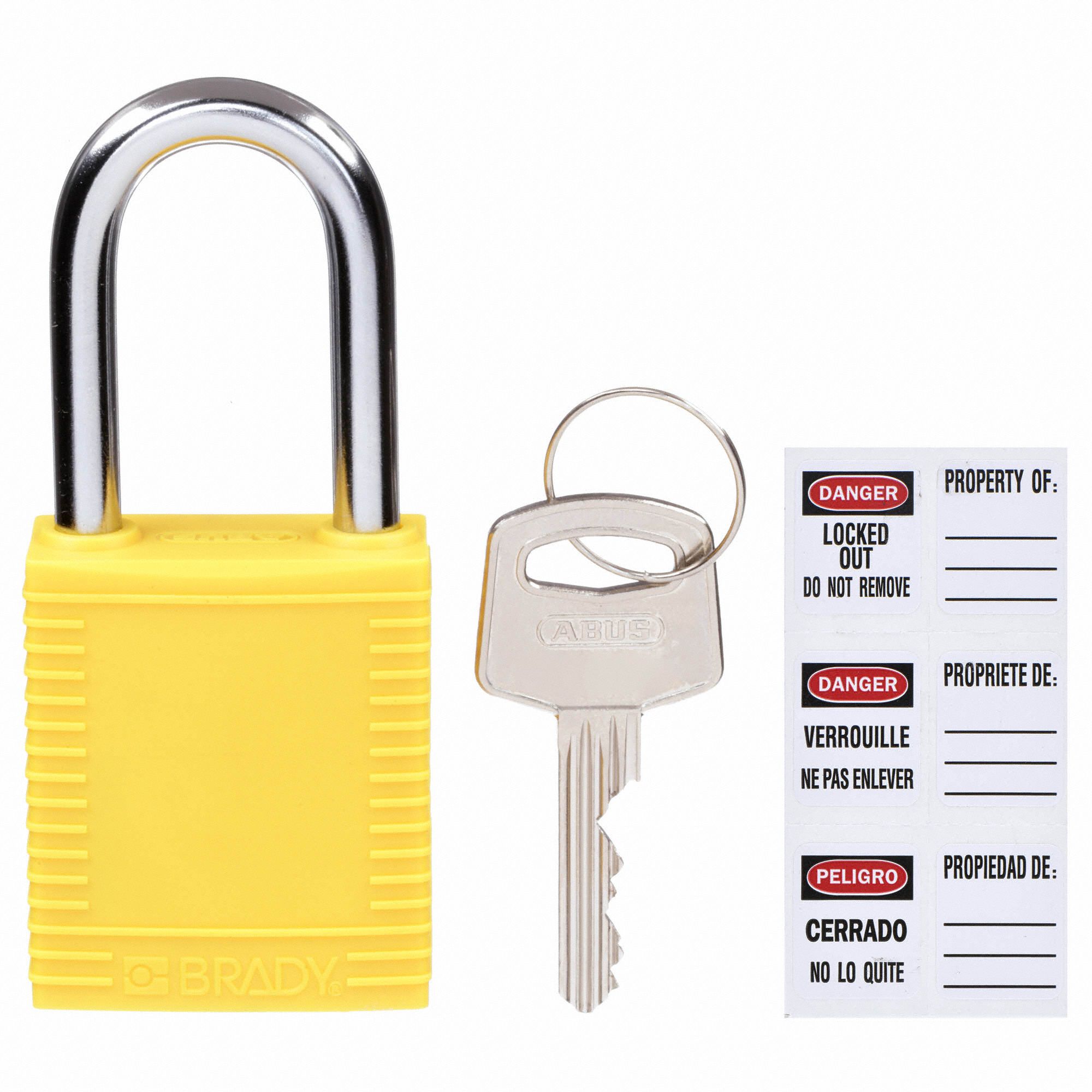 BRADY Lockout Padlock - 2XU63|99570 - Grainger