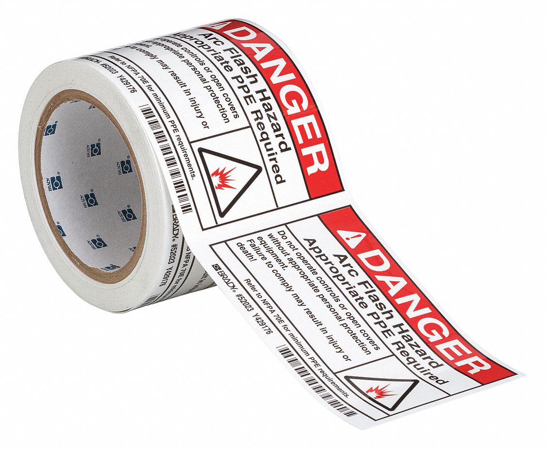 Polyester, Adhesive Sign Mounting, Label - 2XU75|52023 - Grainger