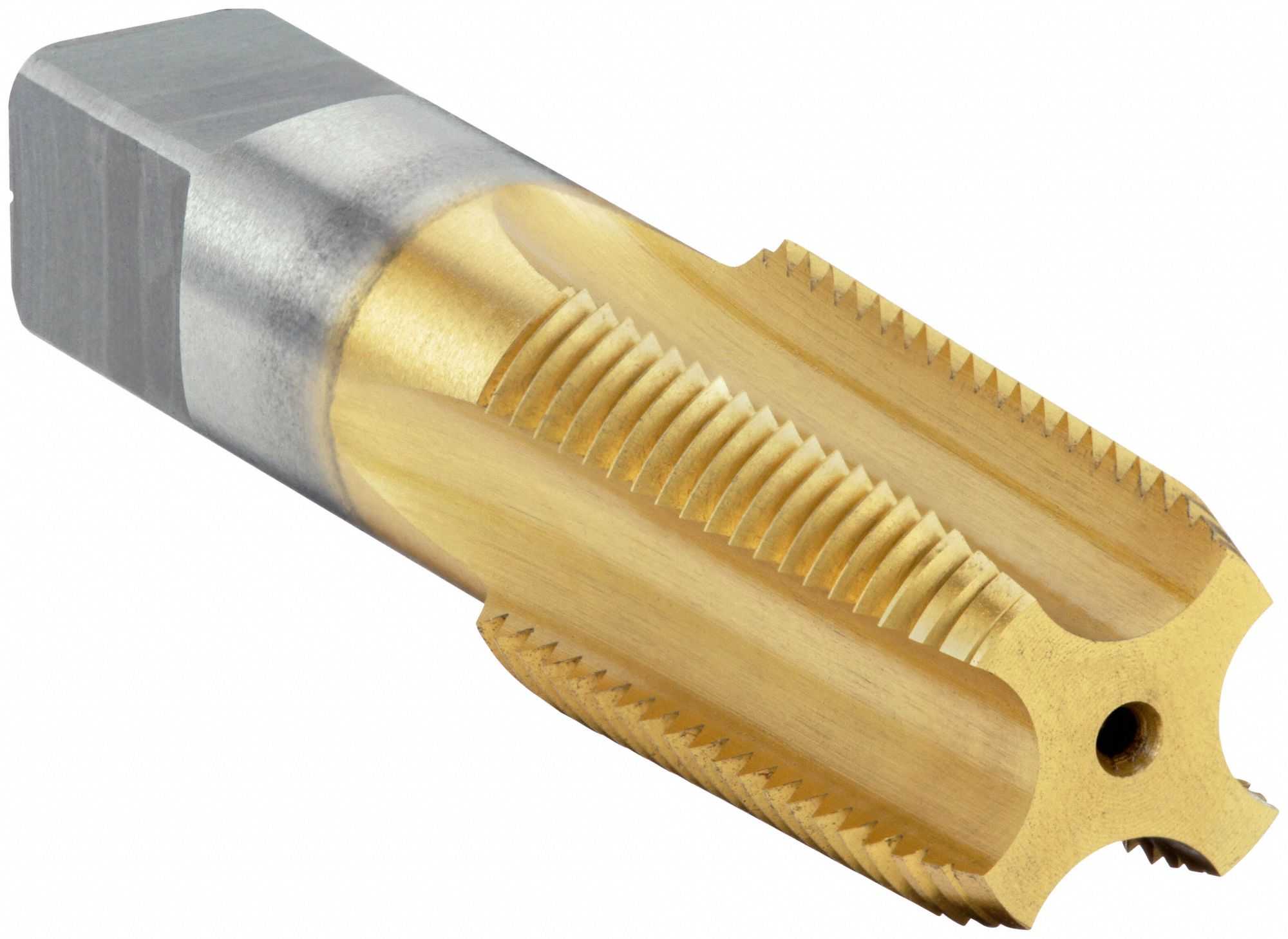 Pipe and Conduit Thread Tap: 1/2"-14 Thread Size, 15.87 mm Thread Lg, 63.50 mm Overall Lg