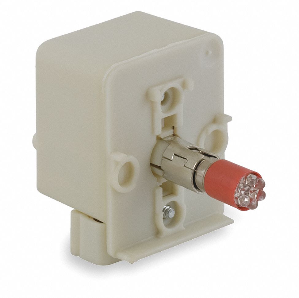 LAMP MODULE, 30 MM PANEL MOUNTING SIZE, RED, LED, FULL VOLT, 9001K/9001SK SERIES