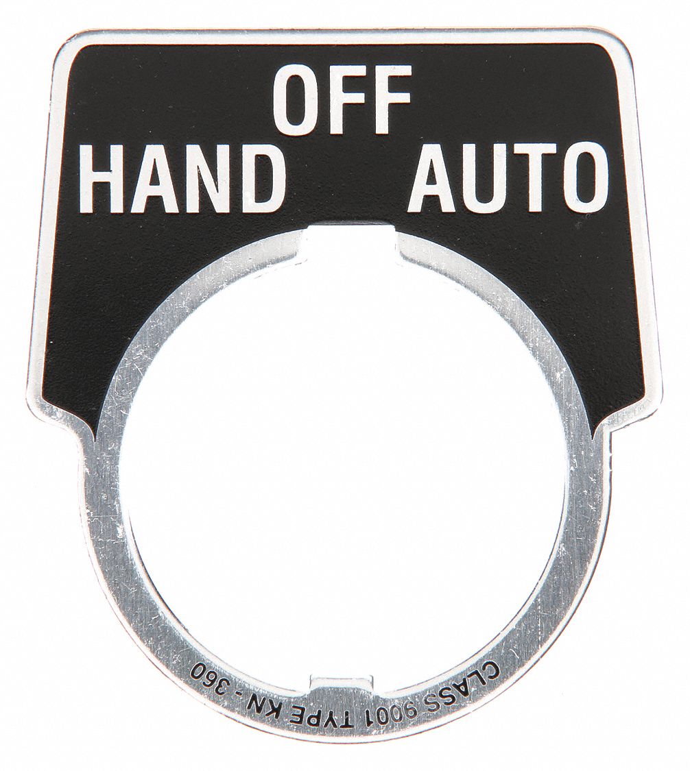 PLAQUE SIGNALÉTIQUE, PLAQUE SIGNALÉTIQUE, ALUMINIUM, 2,3 PO LARGEUR