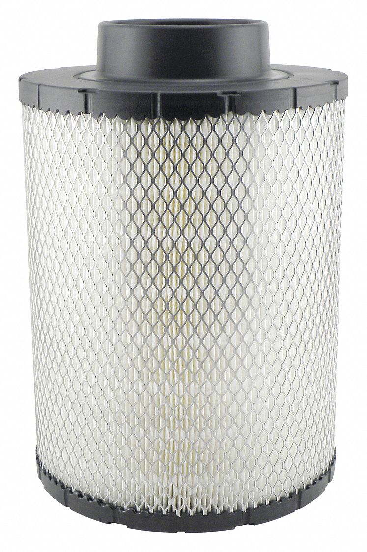 BALDWIN FILTERS Air Filter, Round, 12 3/8 in Height, 12 3/8 in Length