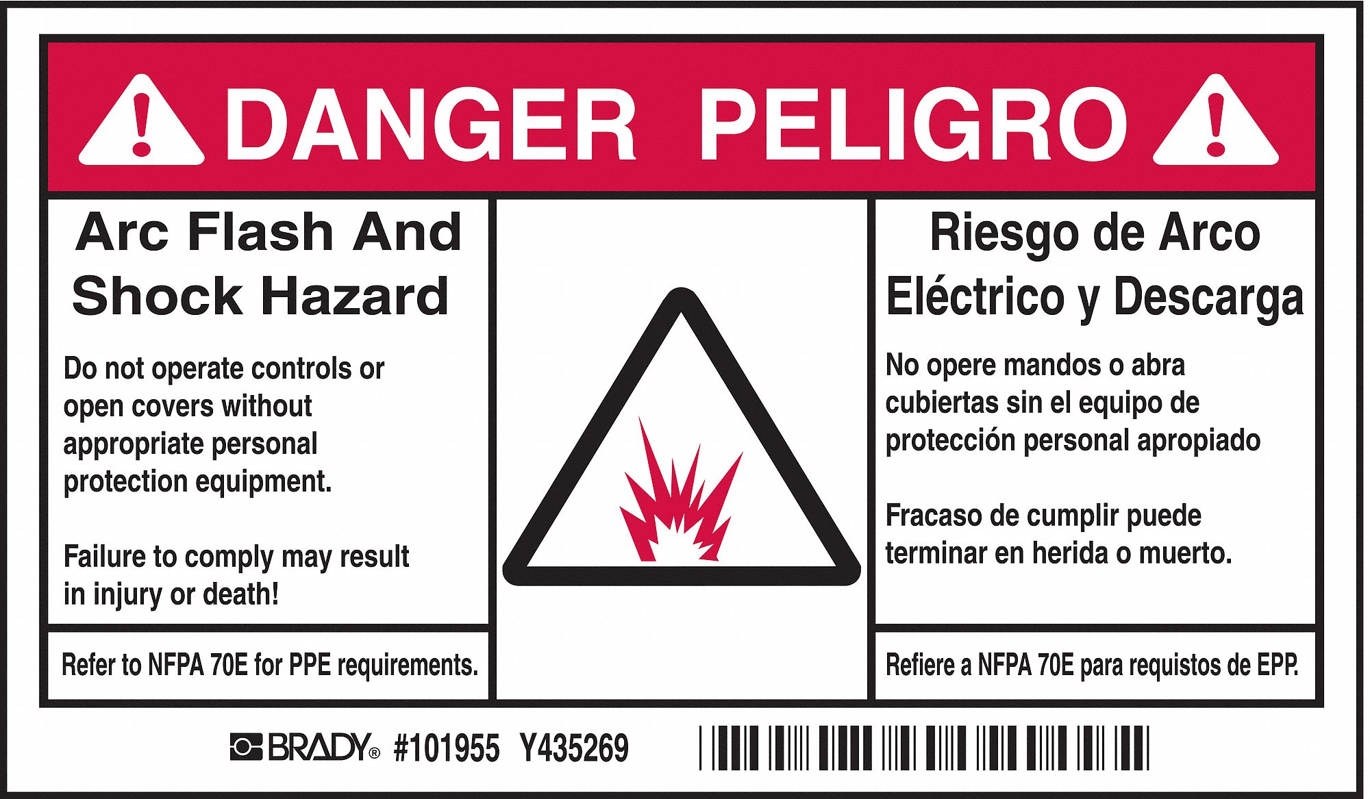 Accident Prevention Labels