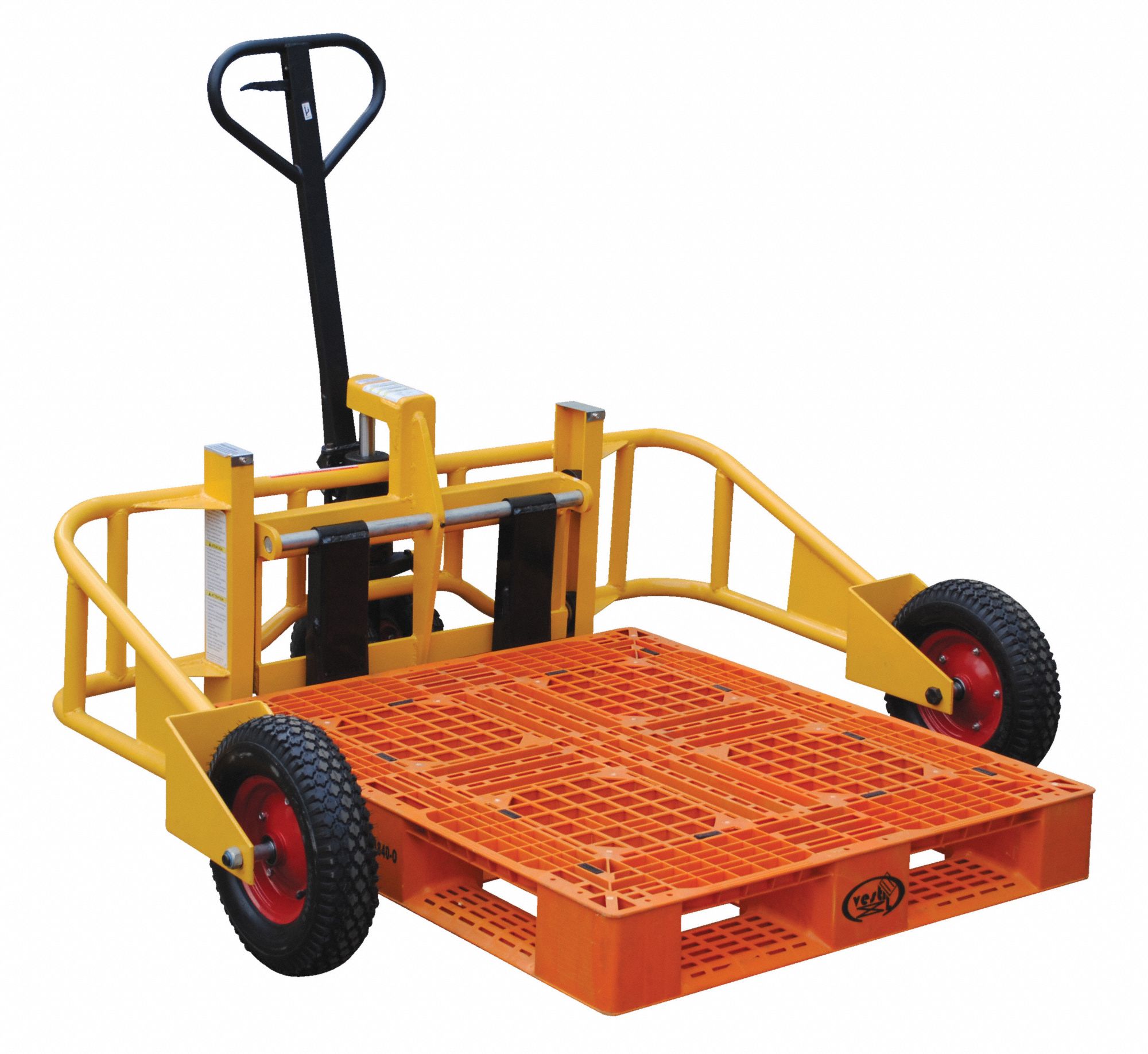 GRAINGER APPROVED AllTerrain Manual Pallet Jack 2,000 lb Load