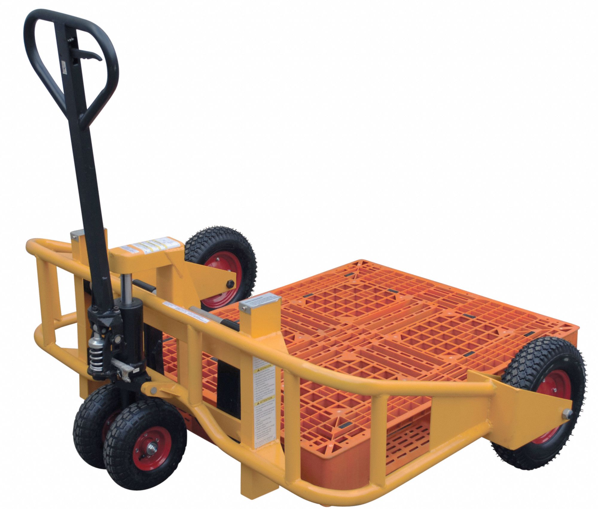 GRAINGER APPROVED AllTerrain Manual Pallet Jack 2,000 lb Load