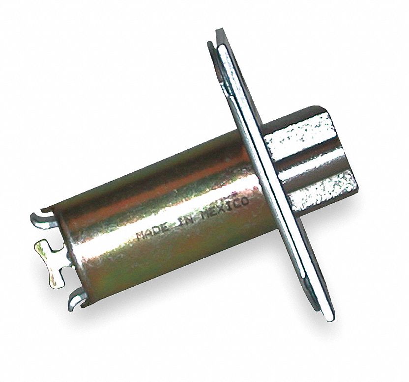 SCHLAGE Satin Chrome Replacement Deadlatch, Backset 2 3/4 in 2XZK911