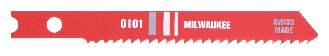 Jigsaw Blade: 14, 2 3/4 in Blade Lg, High Speed Steel, High Speed Steel, U Shank, 5 PK