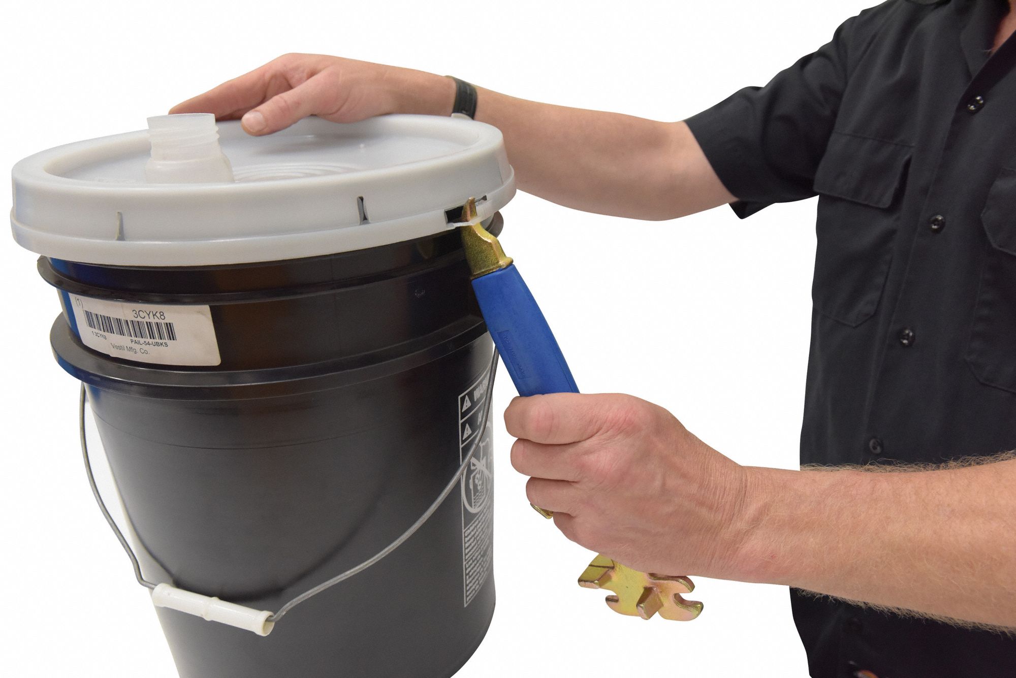 GRAINGER APPROVED Pail Opener Bung Pattern 4 For Plug/Bung 2YA65