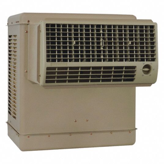 ESSICK AIR Window Evaporative Cooler, 2,800 cfm, Average Coverage Area ...