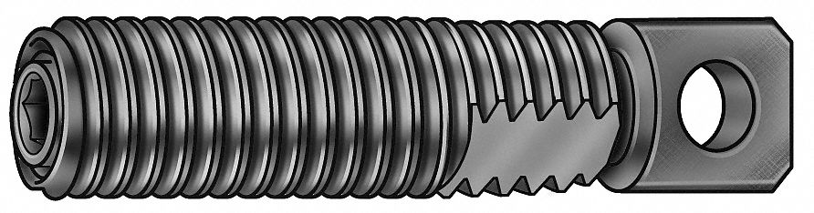 SpringAnchor Swivel LCS Blk 1/4-20x1 1/4