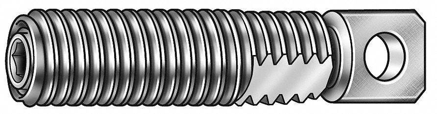 Spring Anchor Swivel 18-8 1/4-20 x 1 1/4