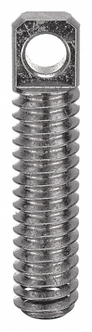 SPRING ANCHOR, ¼"-20 THREAD, ¼ IN DIA, 1 5/32 IN OVERALL L, SWIVEL, 18-8 STAINLESS STEEL