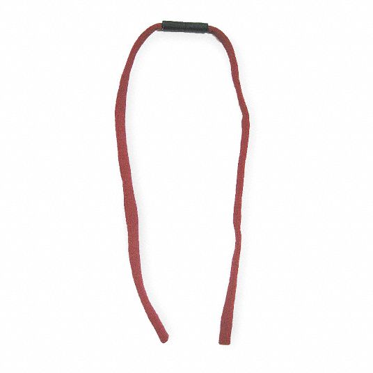 Red, 18 1/2 in Lg, Eyewear Retainer - 2YAV4|2YAV4 - Grainger