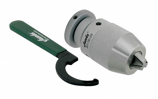 Drill Chuck: JT33, 1/32 in to 33/64 in Capacity, Ball Bearing