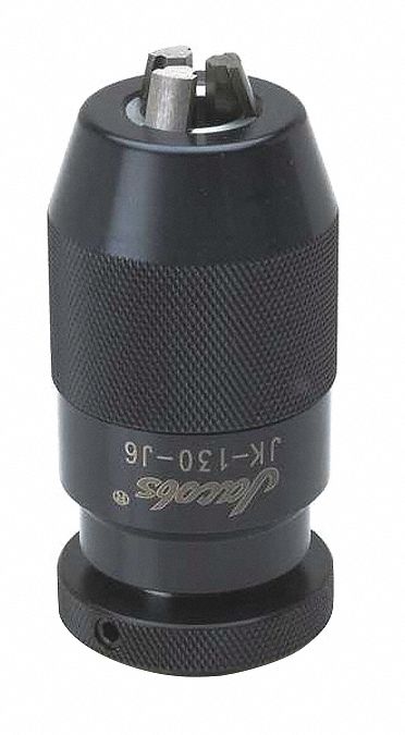 Drill Chuck: JT6, 1/32 in to 33/64 in Capacity, Ball Bearing