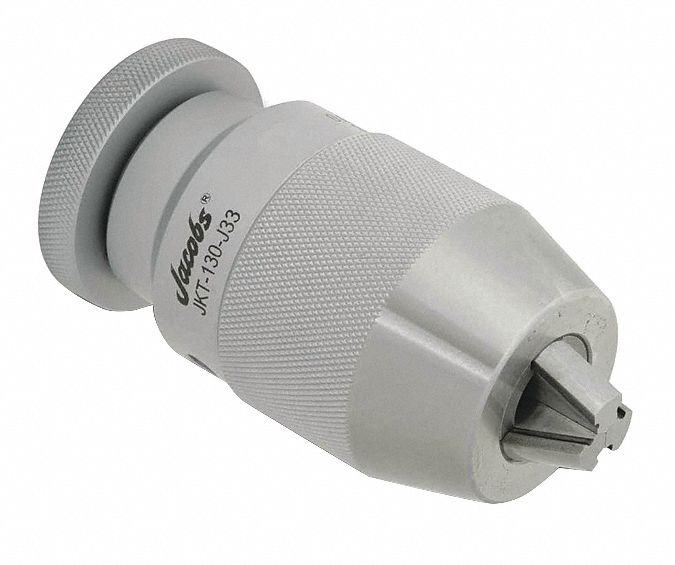 JACOBS, Keyless, Jacobs Taper Mount, Drill Chuck 3P0449682D Grainger