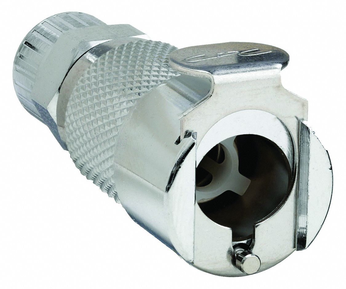 INLINE COUPLER: CHROME PLATED CA360 BRASS, ¼ IN X 17/100 IN, COUPLER X TUBE, SHUT-OFF, PMC12