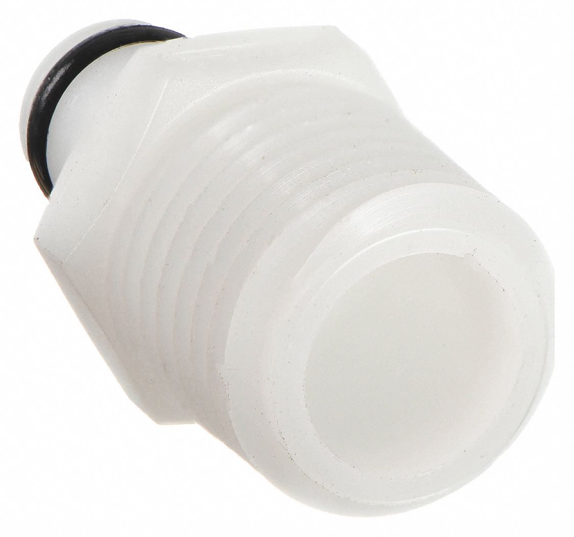 COLDER INLINE INSERT: ACETAL, ¼ IN PIPE SIZE, INSERT X MNPT