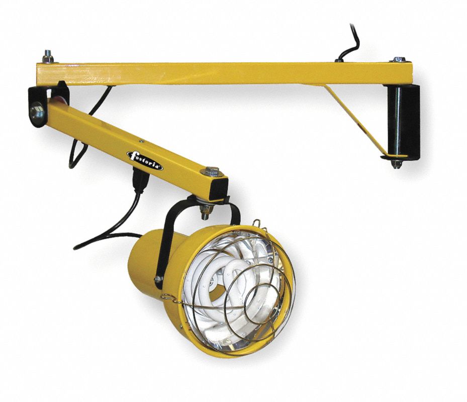 FOSTORIA Luminarias de Trabajo en Andén, Fluorescente, 40" Longitud del