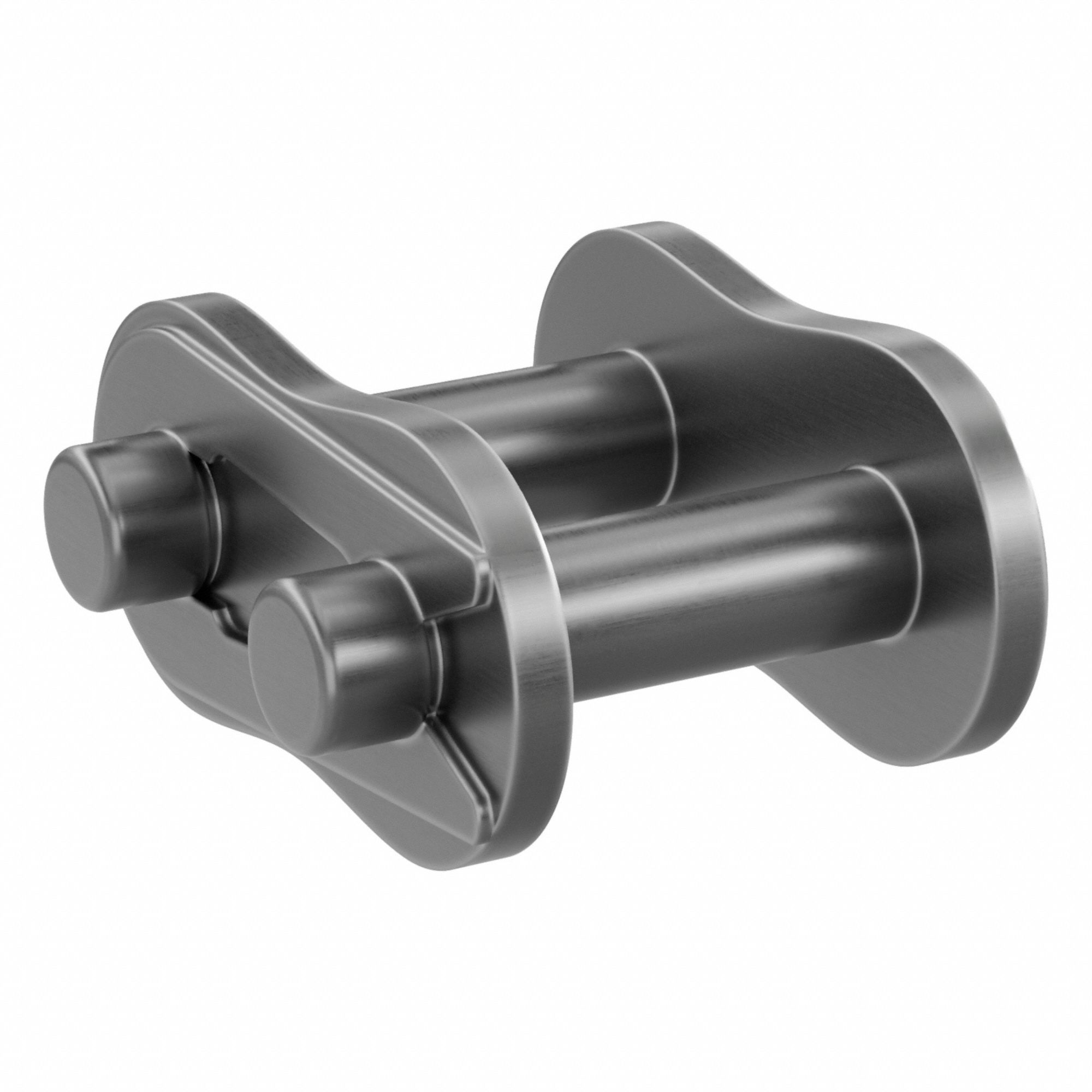 Connecting Link: For Std Roller Chains, 35, Single Strand, 3/8 in Pitch, Steel, 5 PK