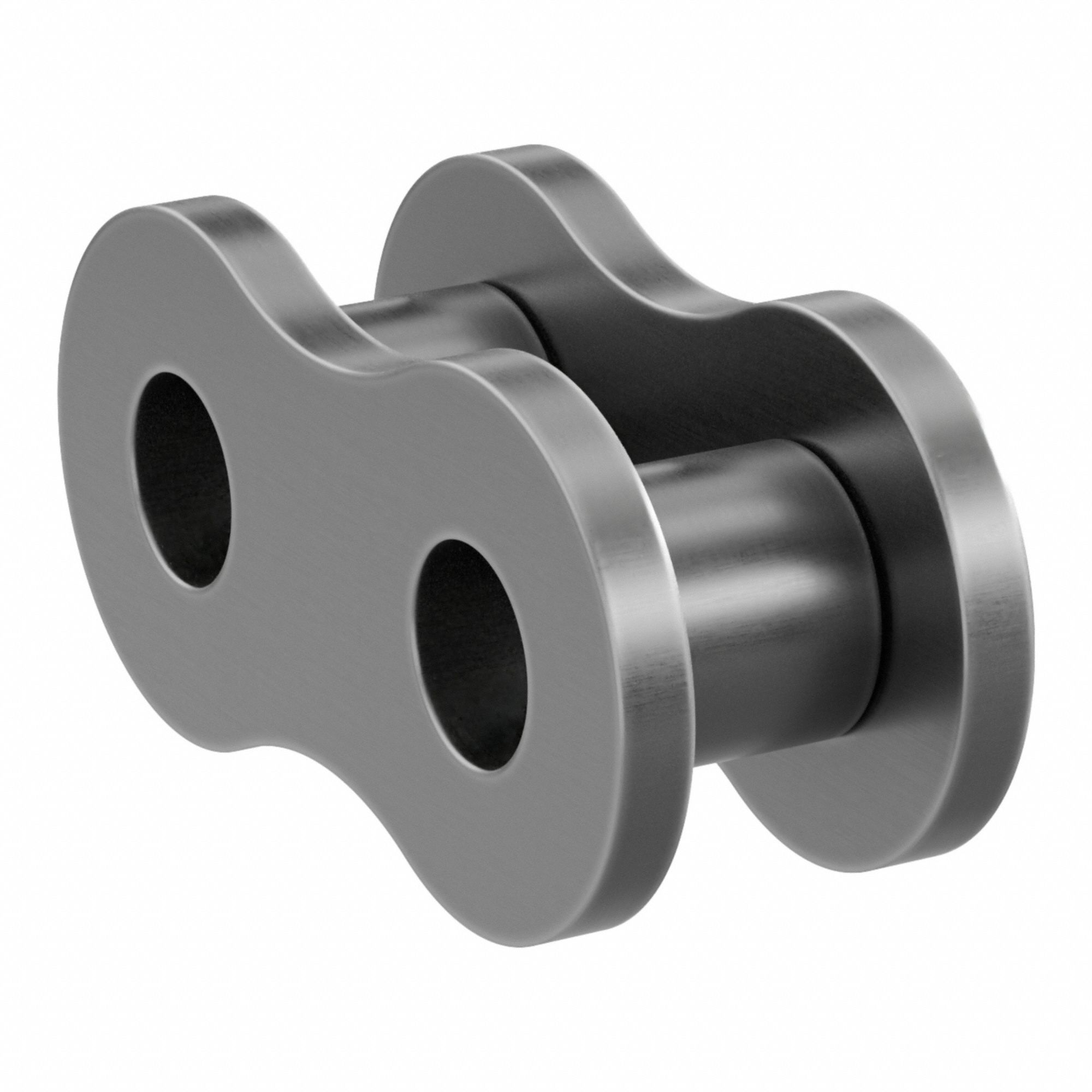 Roller Link: For Std Roller Chains, 35, Single Strand, 3/8 in Pitch, 3/16 in Roller Dia, 5 PK