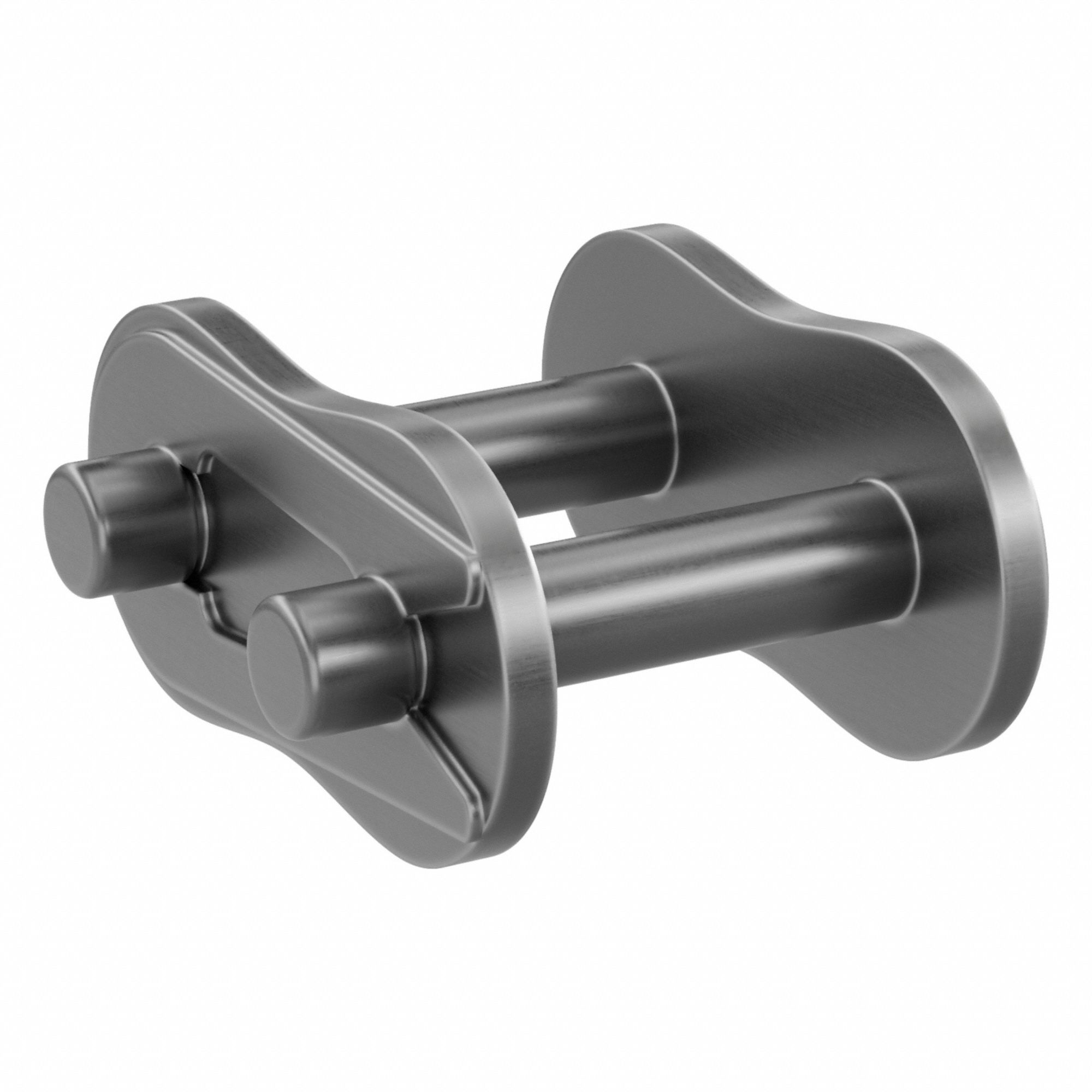 Connecting Link: For Std Roller Chains, 40, Single Strand, 1/2 in Pitch, Steel, 5 PK