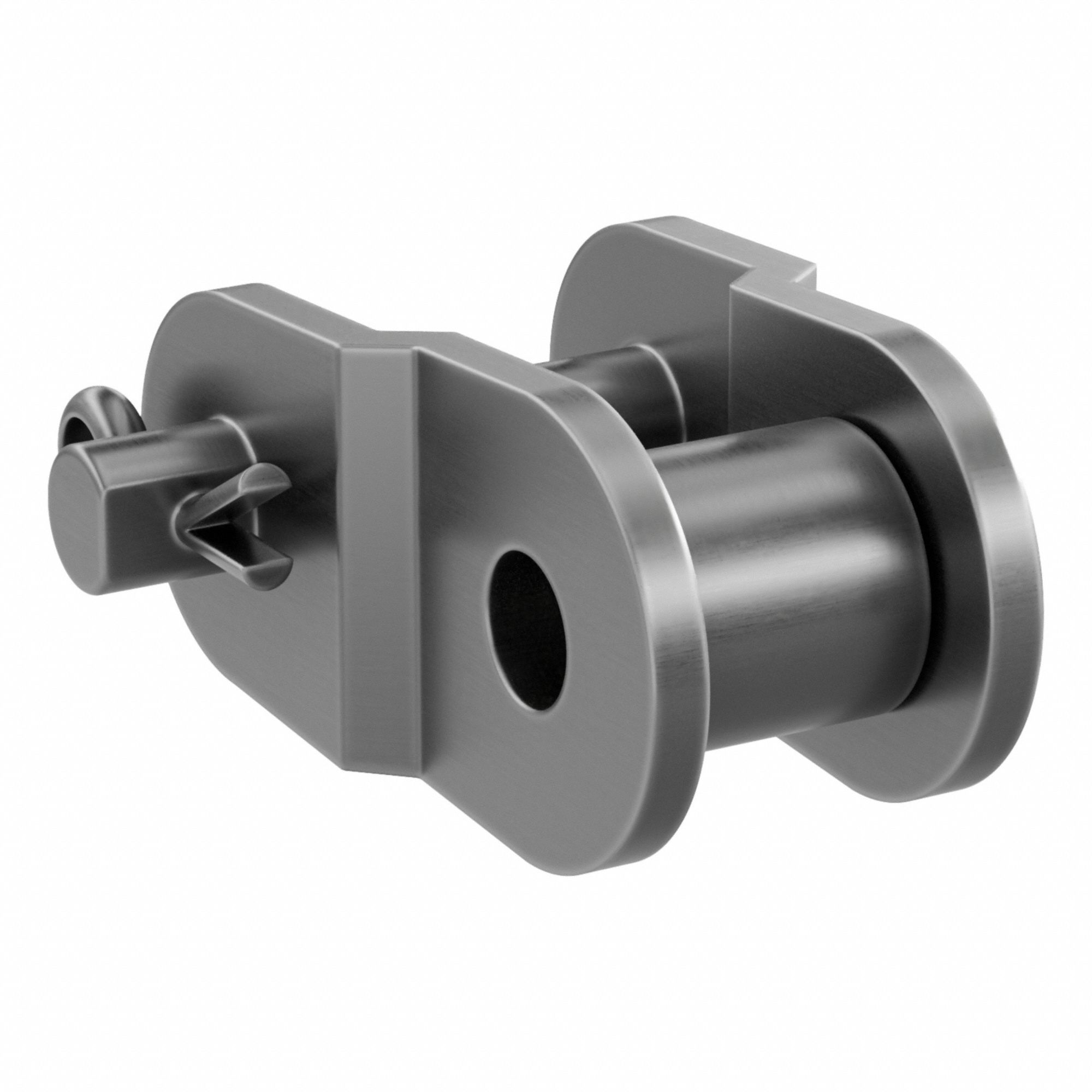 Offset Link: For Std Roller Chains, 40, Single Strand, 1/2 in Pitch, Steel, 5 PK