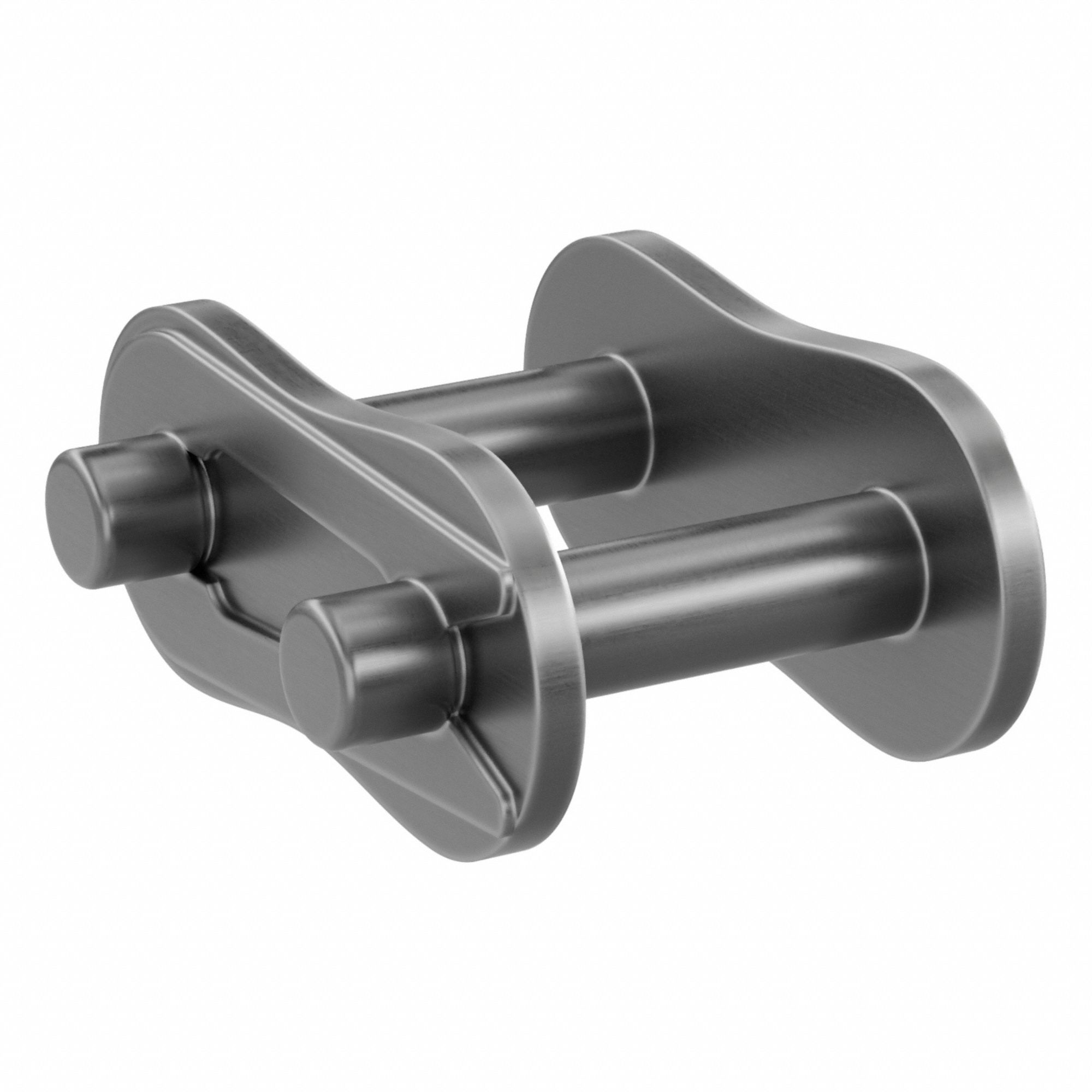 Connecting Link: For Std Roller Chains, 41, Single Strand, 1/2 in Pitch, Steel, 5 PK