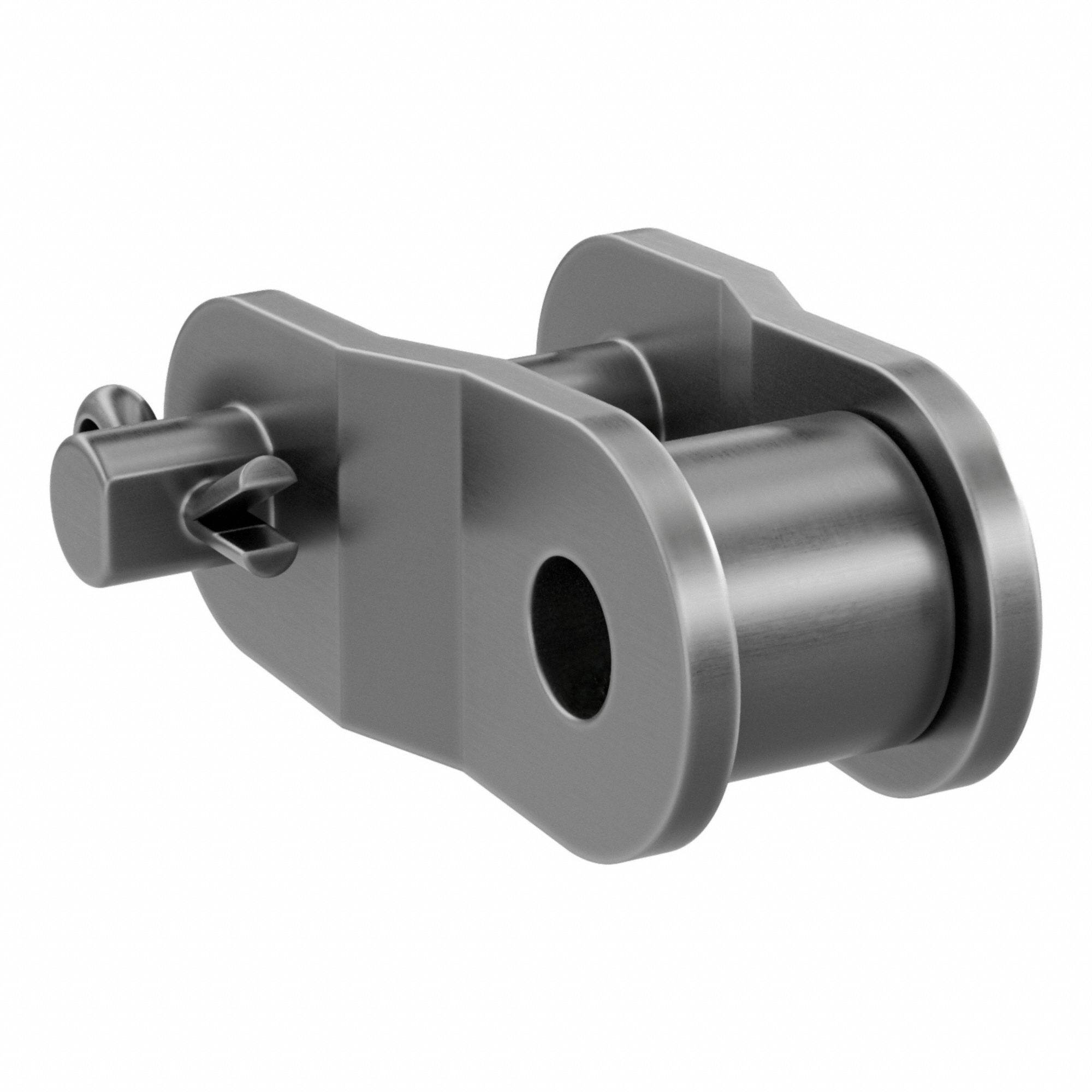 Offset Link: For Std Roller Chains, 41, Single Strand, 1/2 in Pitch, Steel, 5 PK