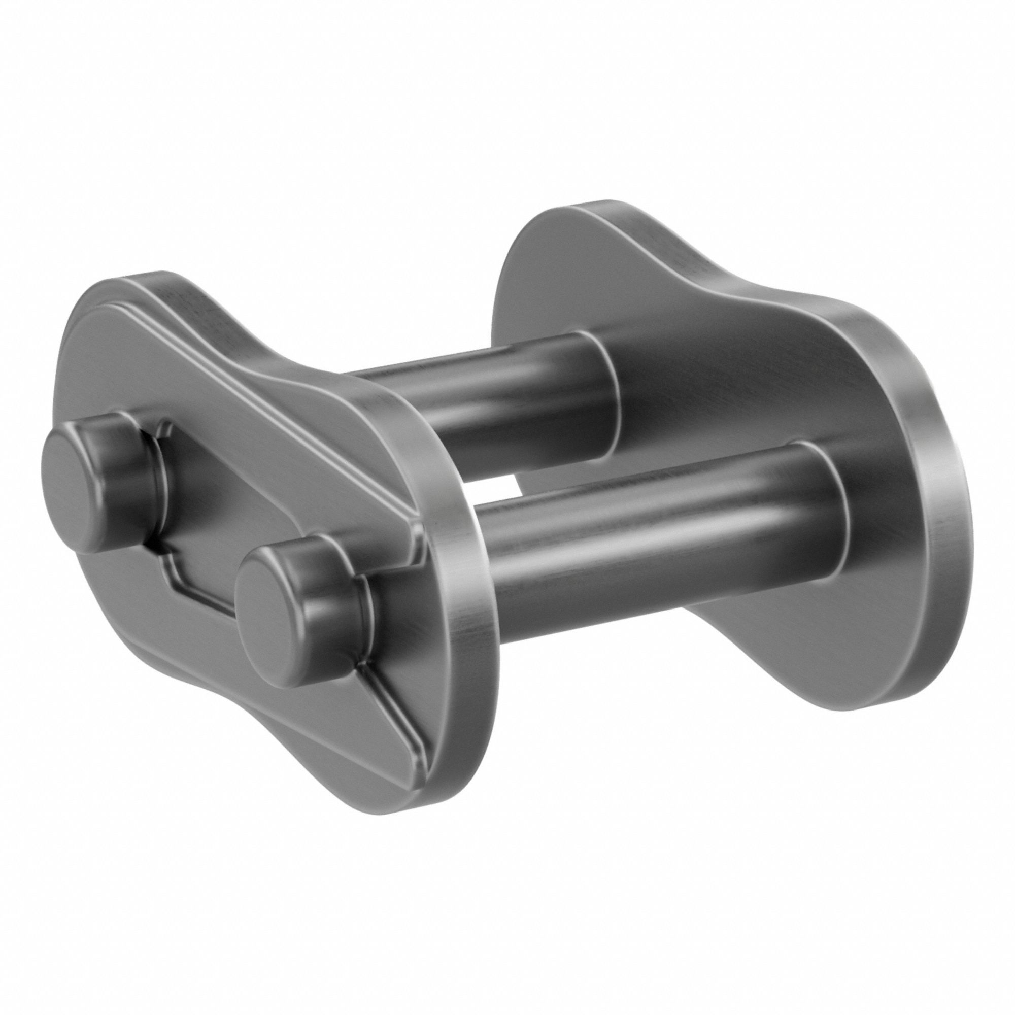 Connecting Link: For Std Roller Chains, 50, Single Strand, 5/8 in Pitch, Steel, 5 PK