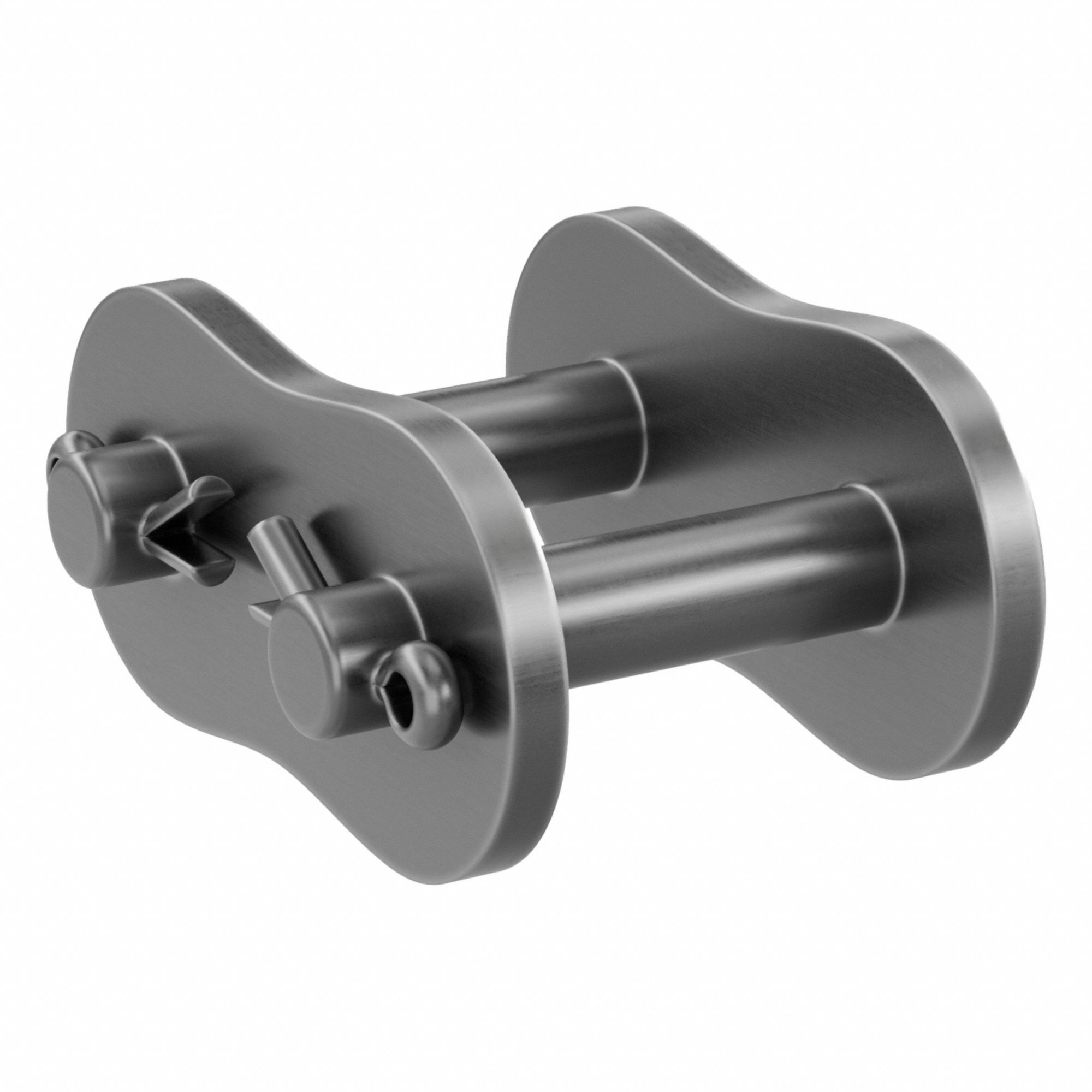 Connecting Link: For Std Roller Chains, 120, Single Strand, 1 1/2 in Pitch, 7/8 in Roller Dia