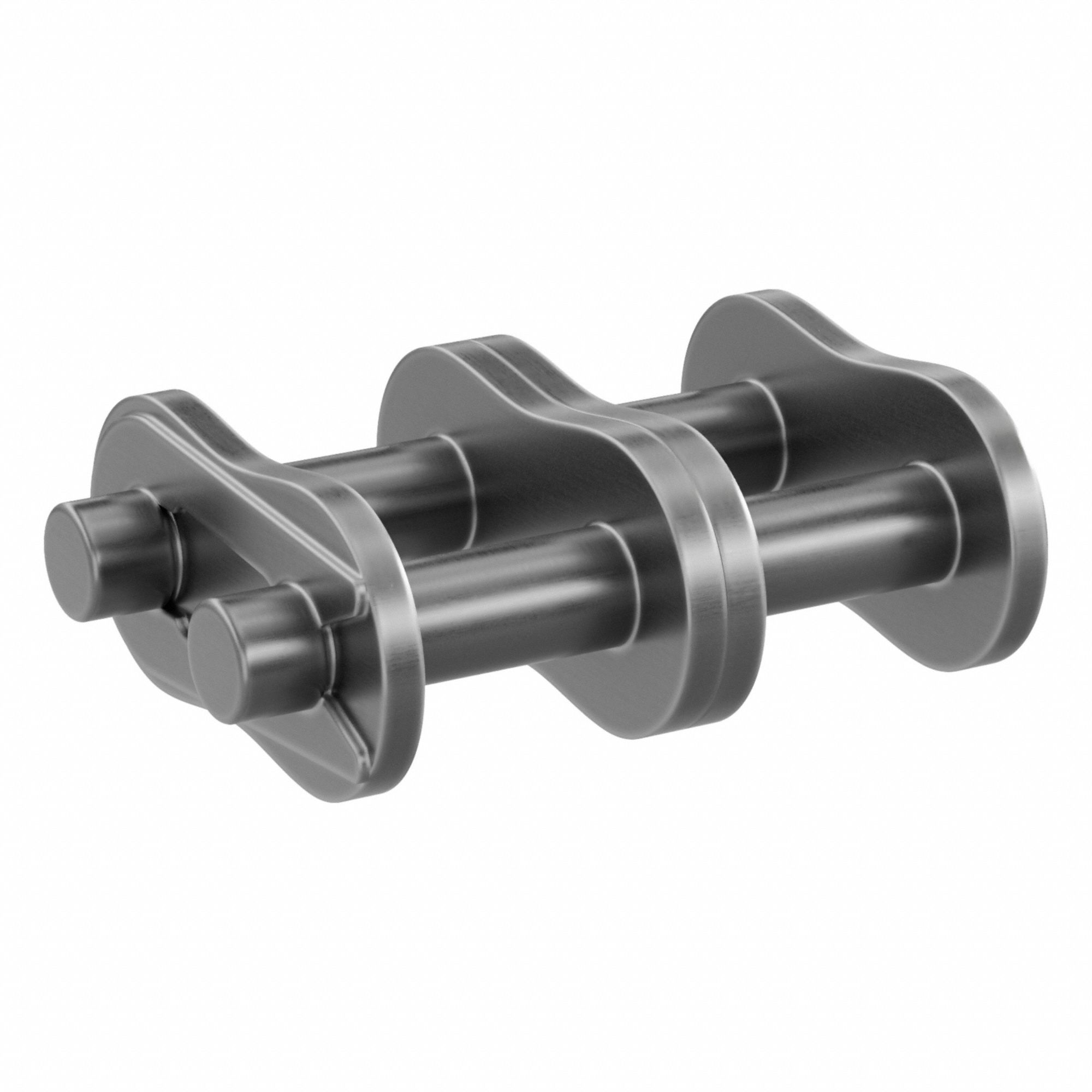 Connecting Link: For Std Roller Chains, 35, Double Strand, 3/8 in Pitch, Steel, 5 PK