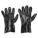 CHEMICAL RESISTANT GLOVES, 12 IN LENGTH, ROUGH, L, BLACK, GEN PURPOSE