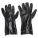 CHEMICAL RESISTANT GLOVES, 14 IN LENGTH, ROUGH, XL, BLACK, GEN PURPOSE