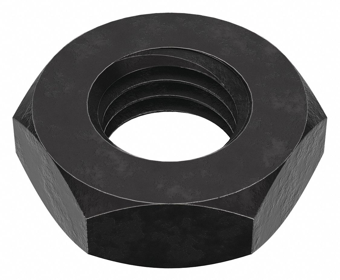 3/4"10 Thread, 1 1/4 in Hex Wd, Jam Nut 2YHK342207 Grainger