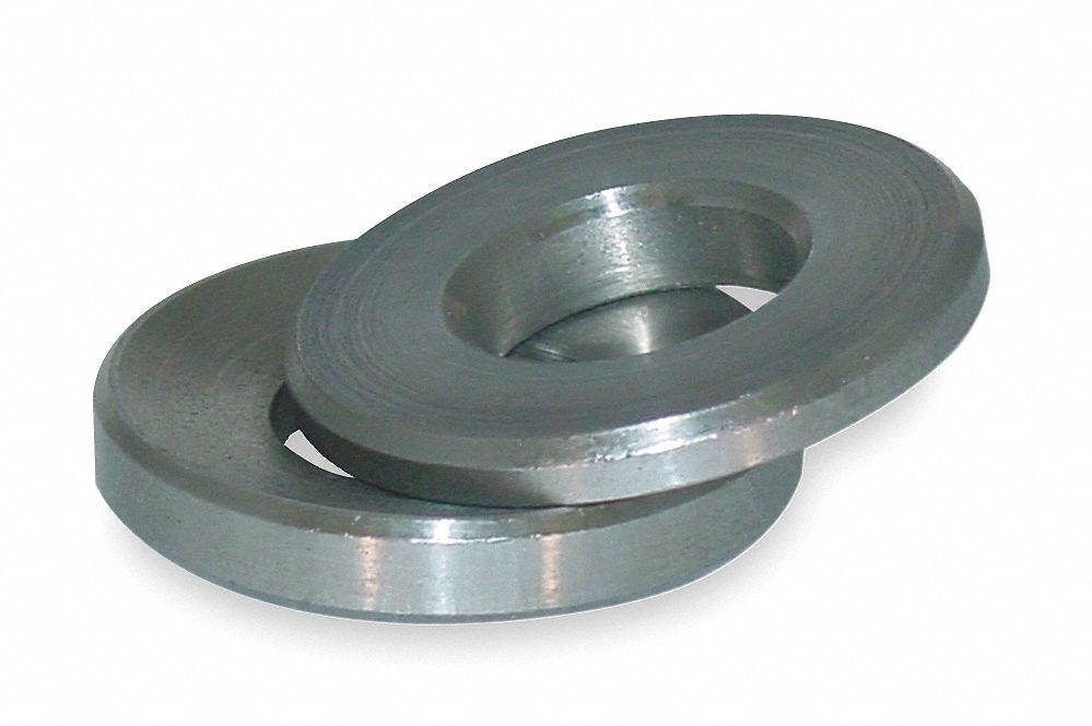 TECO Spherical Washer Assembly For Screw Size 1 1/8 in, Steel, Black