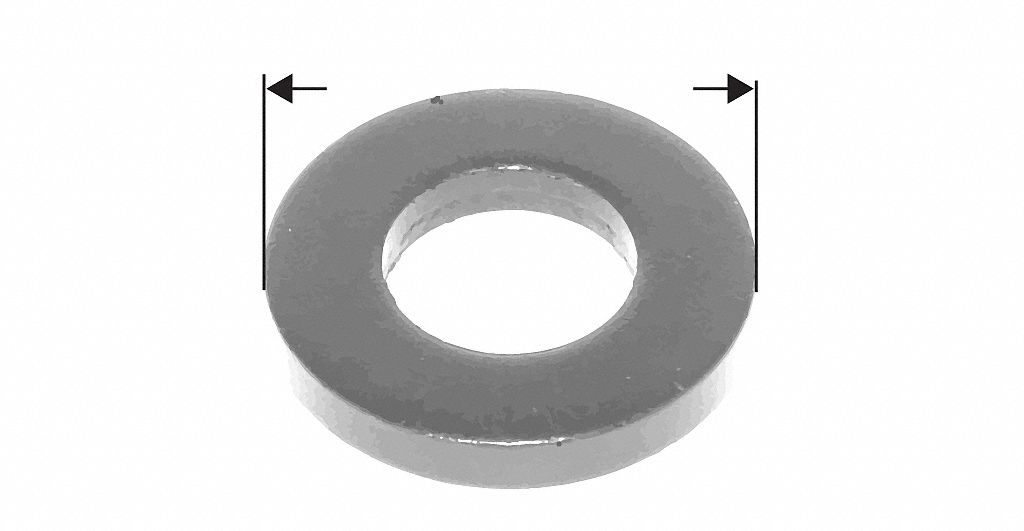 Square Plate Washer Flat Washer Gasket 3mm-16mm White Zinc/304 Stainless Steel