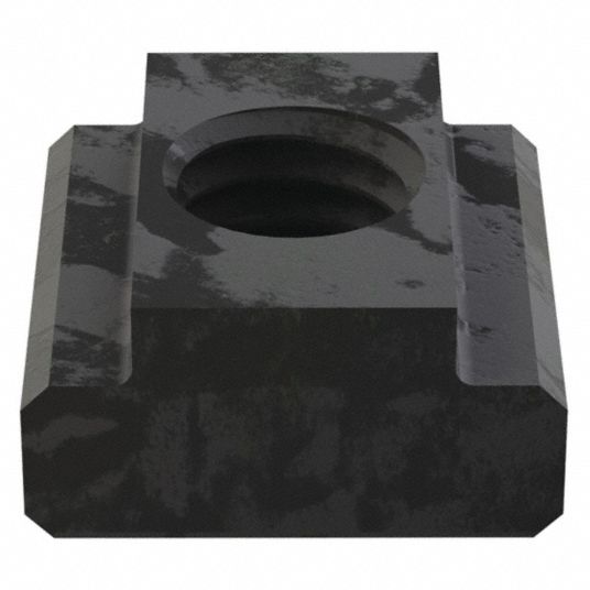 TECO, 1/4"20 Thread Size, 5/16 in Table Slot Size, TSlot Nut 2YJJ641401 Grainger