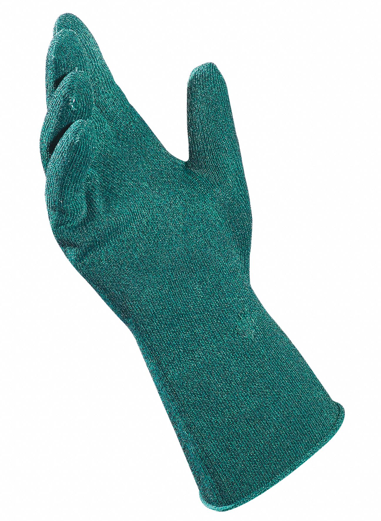 CUT-RESISTANT GLOVES,NITRILE/9,GREEN,PR