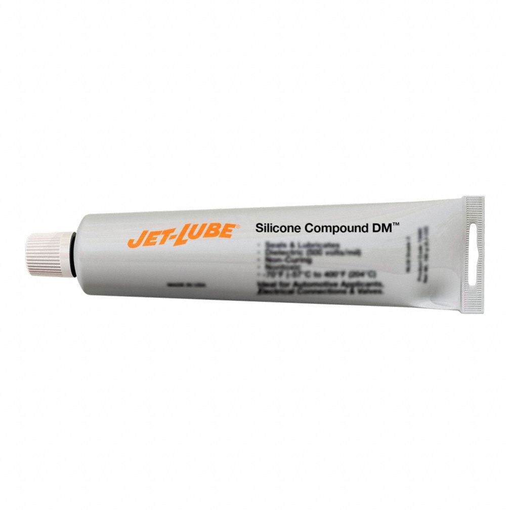 JET-LUBE, Tube, 5 oz Container Size, Dielectric Grease