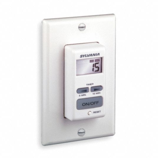 SYLVANIA, 15 min Setting, Plug-In Timer - 2YMV2|SA150 - Grainger