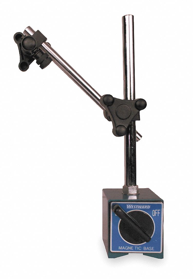 WESTWARD Indicator Holder Base, Rigid Arm, 85