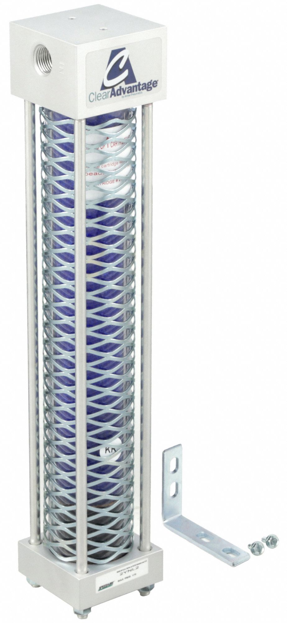 SPEEDAIRE Desiccant Filter/Dryer 5Stage, ISO Class 2, 1/2 in NPT, 30