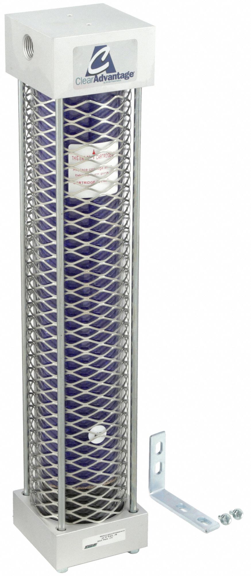 SPEEDAIRE Desiccant Filter/Dryer 5Stage, ISO Class 2, 1/2 in NPT, 40