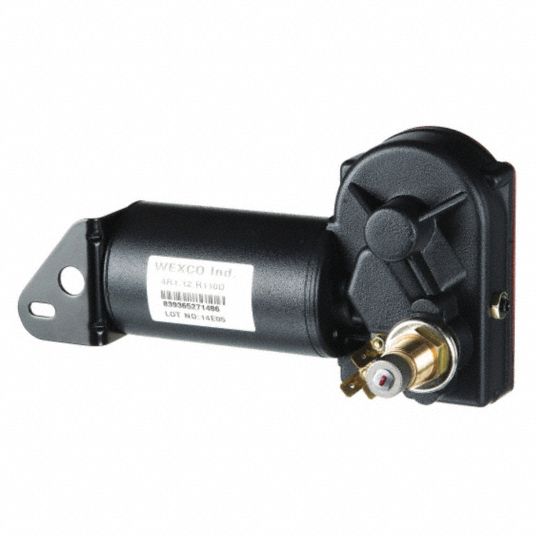 Wiper Motor: 12 V Volt, 1 1/2 in, WWF Series, Bus/Commercial  Truck/Con/Ag/Marine/RV/Truck