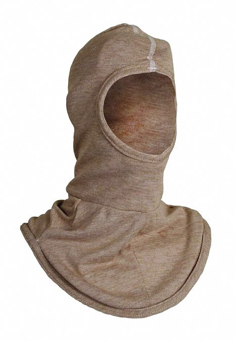 Flame Resistant Hood, Brown, Universal